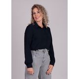 Modström - Ossa - Blouse - Donkerblauw - 100% Polyester