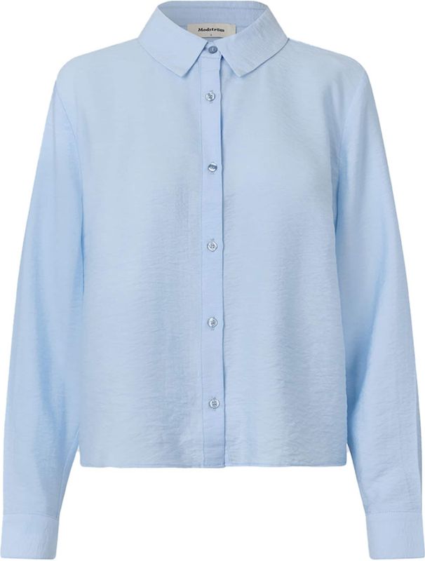 Modström Blouse lange mouw 57498 HUDGES Licht blauw