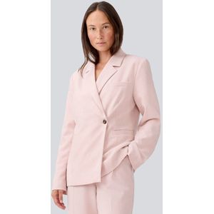 Modström - Maxwellmd Blazer - Roze - Linnenmix