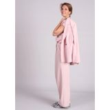 Modström - MaxwellMD - Pantalon - Roze - Klassieke Pasvorm met Wijde Pijpen