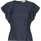 Modström - NixonMD - Blousetop - Donkerblauw - TENCEL™ Lyocell, LENZING™ ECOVERO™ Viscose, Nylon