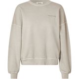 Sweatshirt - Niarnmd - Effen - Sweatstof - Lange Mouw