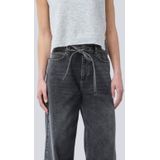 Modström - Wide Leg Jeans - Zwart - Denim