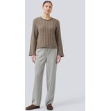 Modström - Kurtismd O-Neck - Gebreide Trui - Bruin