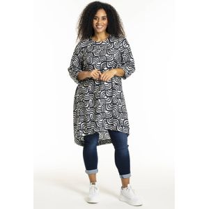 STUDIO - SLonetta Dress - Zomerjurk - Blauw - Middellange Mouwen