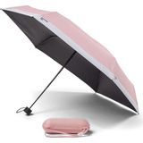 Pantone Reisparaplu, opvouwbaar, in doos met sleutelhanger, lichtroze