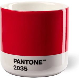 Macchiatobeker Copenhagen Design Pantone Red 100 ml