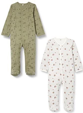 Pippi Baby Boxpakjes - Pyjamapak - 2-pack - Deep Lichen Green - Pippi Baby - 4 jaar (104) - Boxpak