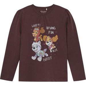 Minymo - Meisjes Shirt - Paw Patrol - Catawba Grape