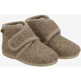 Pantoffels - Mélange - Wol/Vilt - Velcro Sluiting