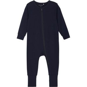 Minymo - Babynachtkleding - Blauw - Bamboe - Lange Mouwen