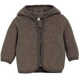 Huttelihut - Cardigan - Brown Melange - Wolfleece