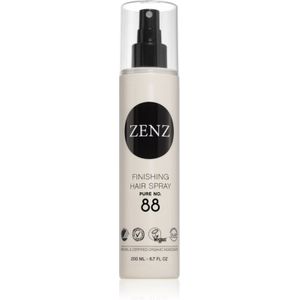 ZENZ | Finish Spray | Pure No. 88 | 130 ml | langdurige grip | parfumvrij en hypoallergeen | alle haartypes