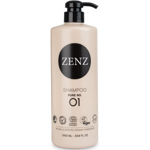 Zenz - Shampoo Pure No. 01 - 1000 ml - Biologische Ingrediënten