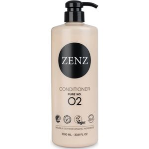 ZENZ - Organic Pure No. 2 Conditioner - 1000 ml - Parfumvrij - Milde verzorging