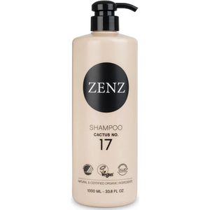 ZENZ - Organic Cactus No. 17 - Shampoo - 1000 ml - Veganistisch