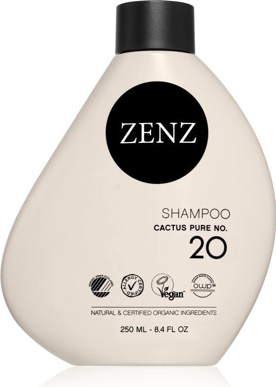 ZENZ - Organic Cactus Pure No. 20 - Hydraterende Shampoo - 250 ml - Veganistisch