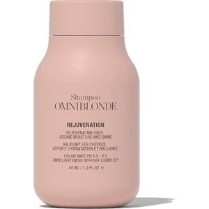 Omniblonde Rejuvenation Shampoo - 40 ml - Normale shampoo vrouwen - Voor Alle haartypes
