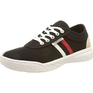 Kawasaki, Schoenen, Heren, Veelkleurig, 41 EU, Suède, Retro Canvas Sneakers