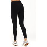 ENDURANCE Sportbroek 'Tather'  zwart / wit