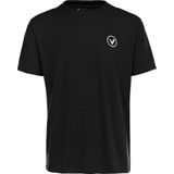 Virtus - JOKER M S/S Tee - Shirt - Blauw - Polyester/Viscose/Elastaan