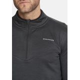 ENDURANCE - Ledger Waffle Melange - Fleecetrui - Zwart