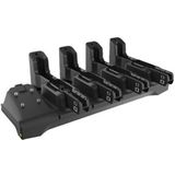Zebra - ET4X 4-Slot Charging Cradle - Netwerk - Geen Gegevensoverdracht