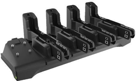 Zebra - ET4X 4-Slot Charging Cradle - Netwerk - Geen Gegevensoverdracht