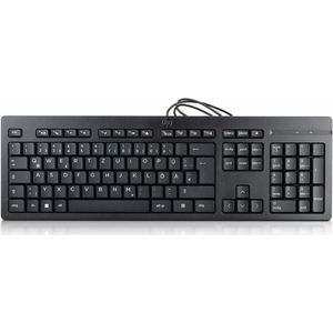 HP - 125 - Toetsenbord - Full-size - QWERTZ - USB