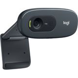 Logitech - C270 - Webcam - Zwart - 3 MP - 1280 x 720p - USB 2.0