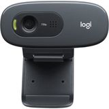 Logitech - C270 - Webcam - Zwart - 3 MP - 1280 x 720p - USB 2.0