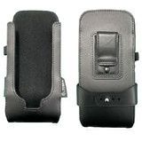 Zebra - TC53/TC58 - Zacht Holster - Zwart - Leer - Verticale Oriëntatie