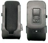 Zebra - TC53/TC58 - Zacht Holster - Zwart - Leer - Verticale Oriëntatie