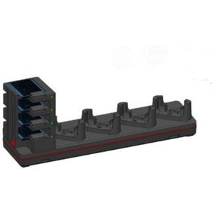 Honeywell CT45 5 bay universeel dock, laadt tot 4 stuks CT40/ CT40XP / CT45 / CT45XP en 4 stuks CT40/ CT45XP, Accessoires voor barcodescanners