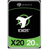 Seagate Enterprise Exos X20 interne harde schijf 20 TB 7200 RPM 3.5" SATA III