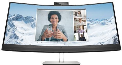 HP - E34m G4 - Monitor - Zwart - 3440 x 1440 pixels - VA-paneel