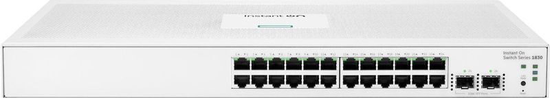 Hewlett Packard Enterprise - Aruba Instant On 1830 - Managed L2 Gigabit Ethernet Switch - 24G - 2 SFP - 1U