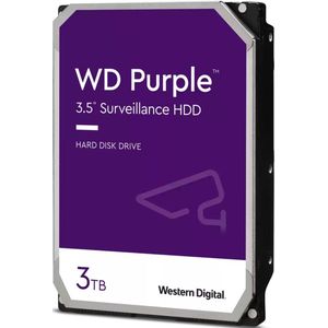 WD WD PAARS 3TB 256MB 3,5IN SATA, Harde schijf