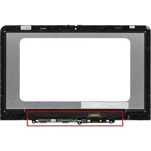 CoreParts - 11,6" LCD HD Aanraakscherm - Zwart - Onderdelen voor Notebooks