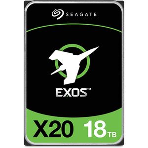 Seagate Enterprise Exos X20 interne harde schijf 18 TB 7200 RPM 3.5" SATA III