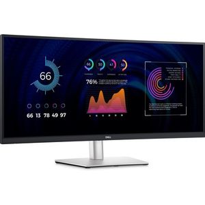 DELL P Series P3424WE computer monitor 86,7 cm (34.1") 3440 x 1440 Pixels 4K Ultra HD LCD Zwart