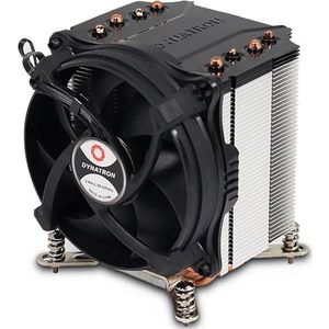 Inter-Tech Q-6 W128272141 Processor Heatsink/Radiator 9,2 cm, W128272141 (Heatsink/Radiator 9,2 cm Aluminium, Black 1 Stuk (S))