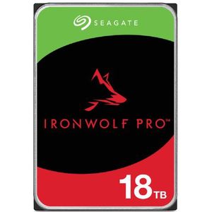 Seagate - IronWolf Pro - Harde Schijf - 18 TB - 3,5" - 7200 RPM