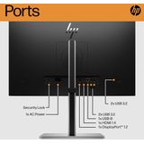 HP - E24 G5 - Computer Monitor - Zwart, Zilver - 60.5 Cm (23.8") - 1920 X 1080 Pixels - Full HD