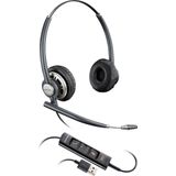 Poly - HW725 - USB Corded Headset - Zwart - Bedraad