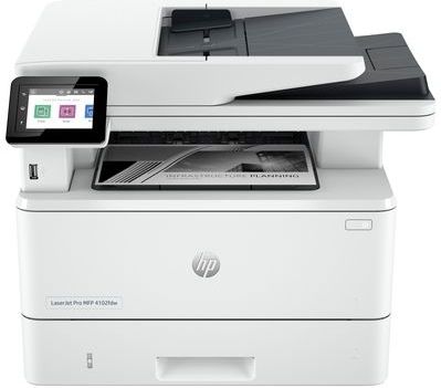 HP - Laserjet Pro MFP 4102Dw - Printer - Zwart - Voor Kleine en Middelgrote Bedrijven - Print, Kopieer, Scan, Draadloos