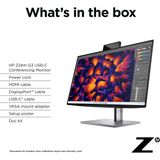 HP - Z24M G3 - Computer Monitor - Silver - 60.5 Cm - 2560 X 1440 Pixels