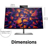 HP - Z24M G3 - Computer Monitor - Silver - 60.5 Cm - 2560 X 1440 Pixels