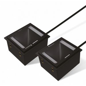 Newland FM3281-NFC-20 2D Fixmount USB-kit (2D-streepjescodes, 1D streepjescodes), Barcode scanner, Zwart