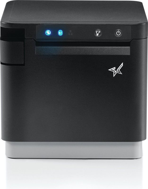 Star Micronics - MCP31CBI BK E+U - Printer - Zwart - Bluetooth, USB, USB-C, WiFi
